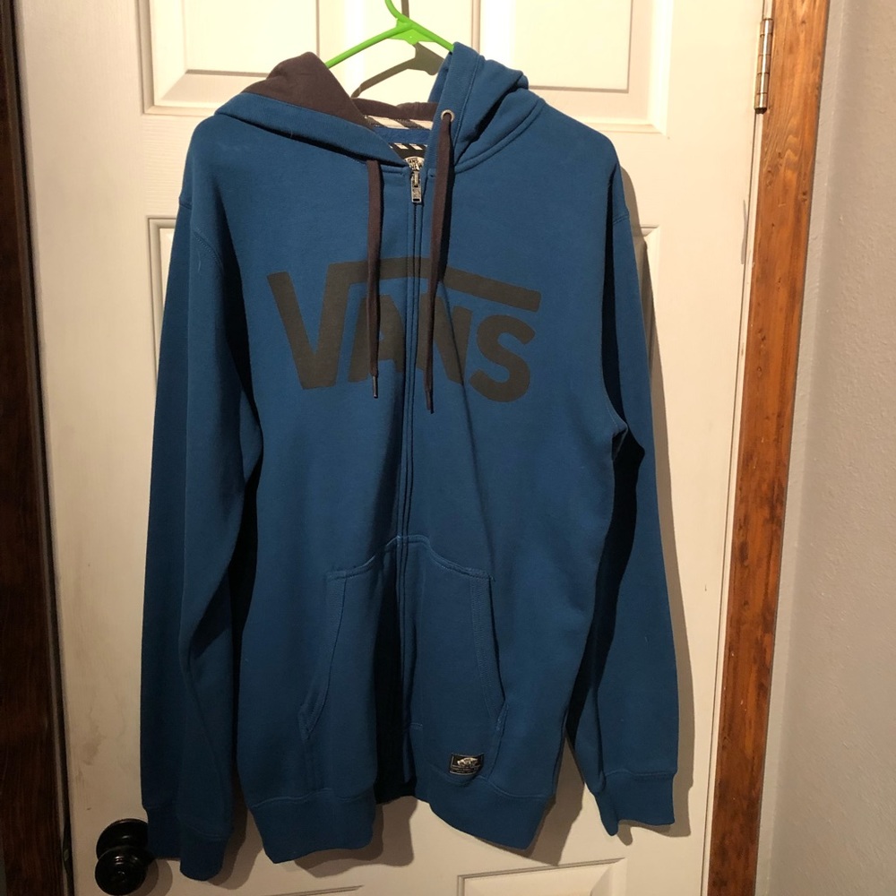 Dark blue Vans hooded sweatshirt